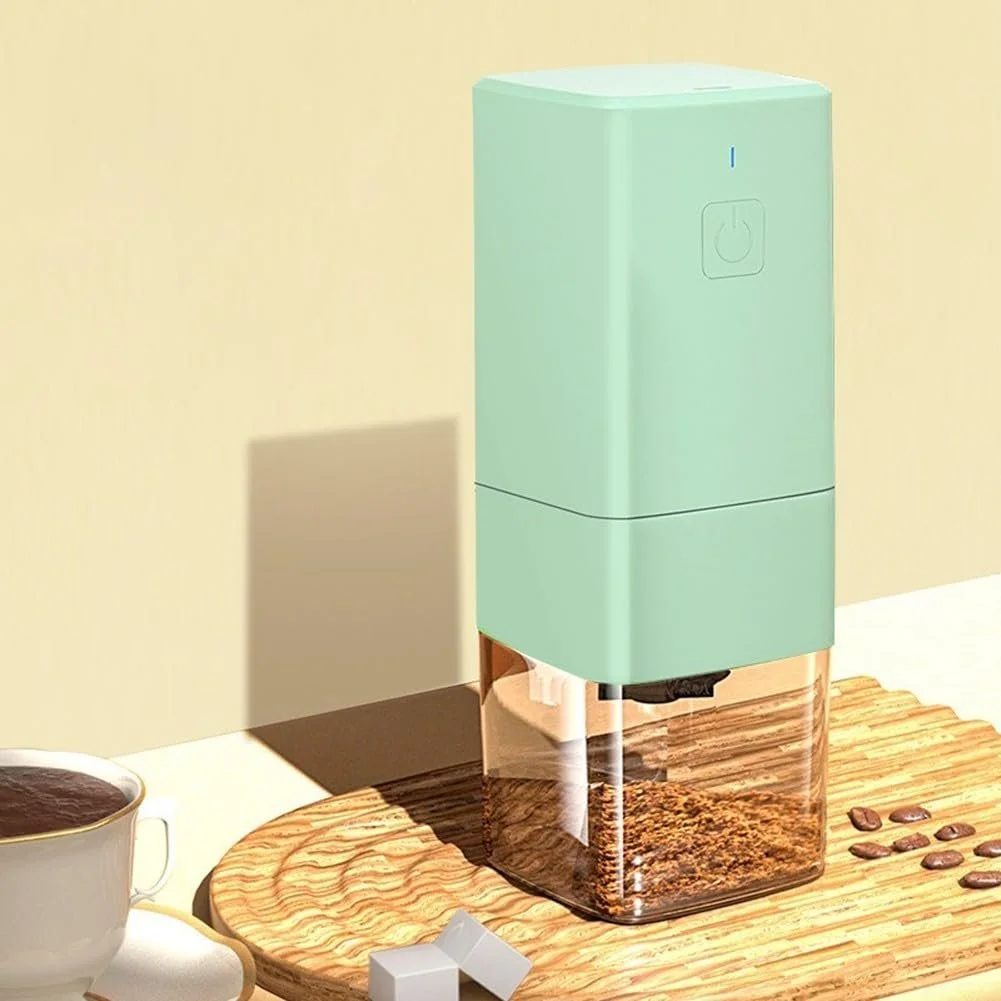 Электрическая кофемолка (зеленая), фото №3