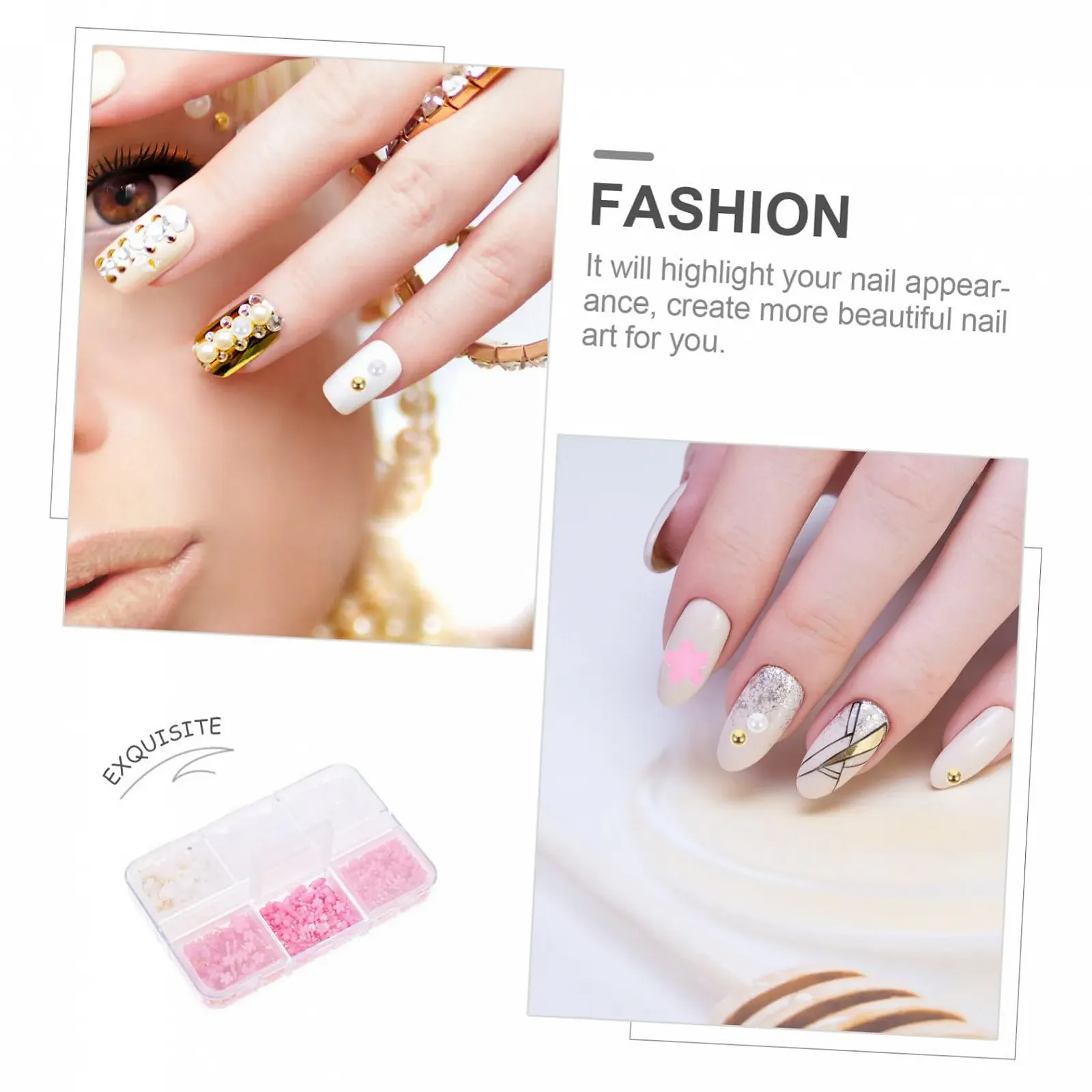 3D Декор Цветы для ногтей 3D Цветы Шармы для ногтей Смола, фото №2