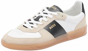 Кросівки BOSS Brandon Tenn Замша та Шкіра з Логотипом - Фото 1