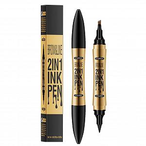 Олівець для брів Microblading 2-в-1 з 4-зубцевим наконечником - Фото 1