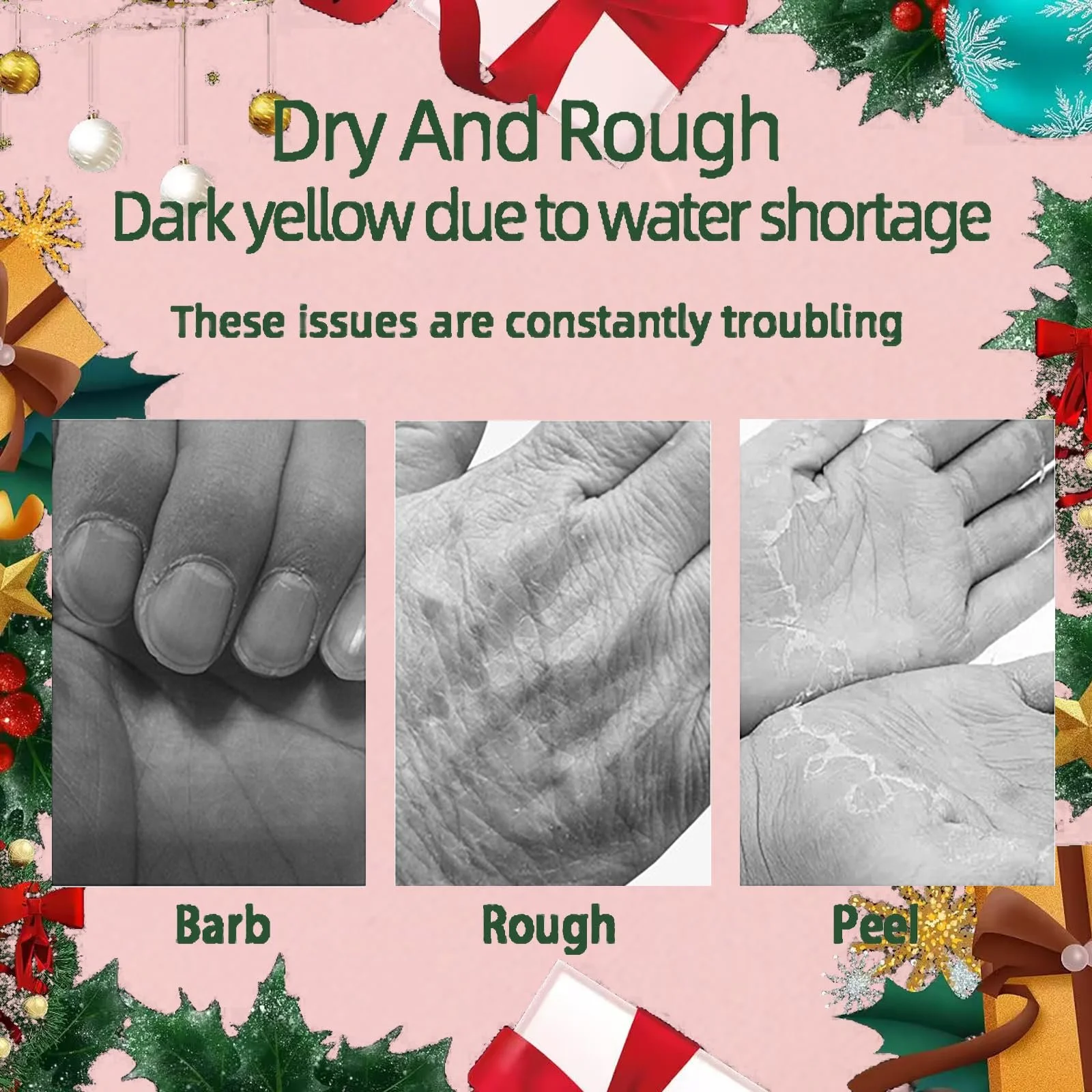 Крем для рук Різдвяний міні-набір, набір різдвяних кремів для рук, 5 x 30 мл, фото №4