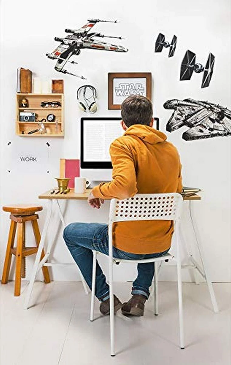 Наклейка на стену Komar Star Wars Spaceships Freestyle 14723h набор 5 шт Мультиколор, фото №1