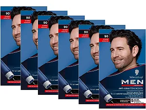 Фарба для волосся Men Perfect Anti-Grey Tint Gel 90 Чорний - Фото 1