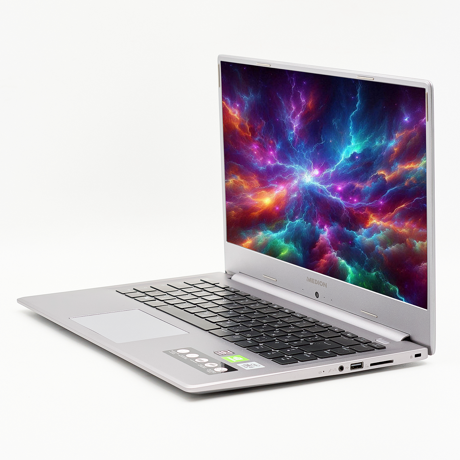 Игровой ноутбук 15.6'' Medion Akoya S15447 Intel Core i5-10210U RAM 16 ГБ SSD 1 ТБ Nvidia GeForce Металлический корпус Win10, фото №4