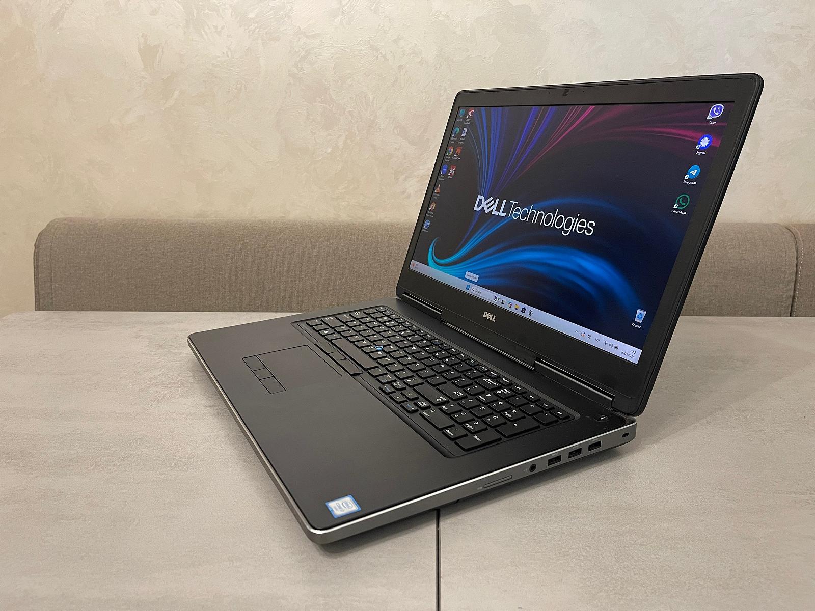 Рабочая станция Dell Precision 7710, 17,3" FHD IPS, i7-6820HQ, 16GB, 480GB SSD, Nvidia 4GB, фото №3