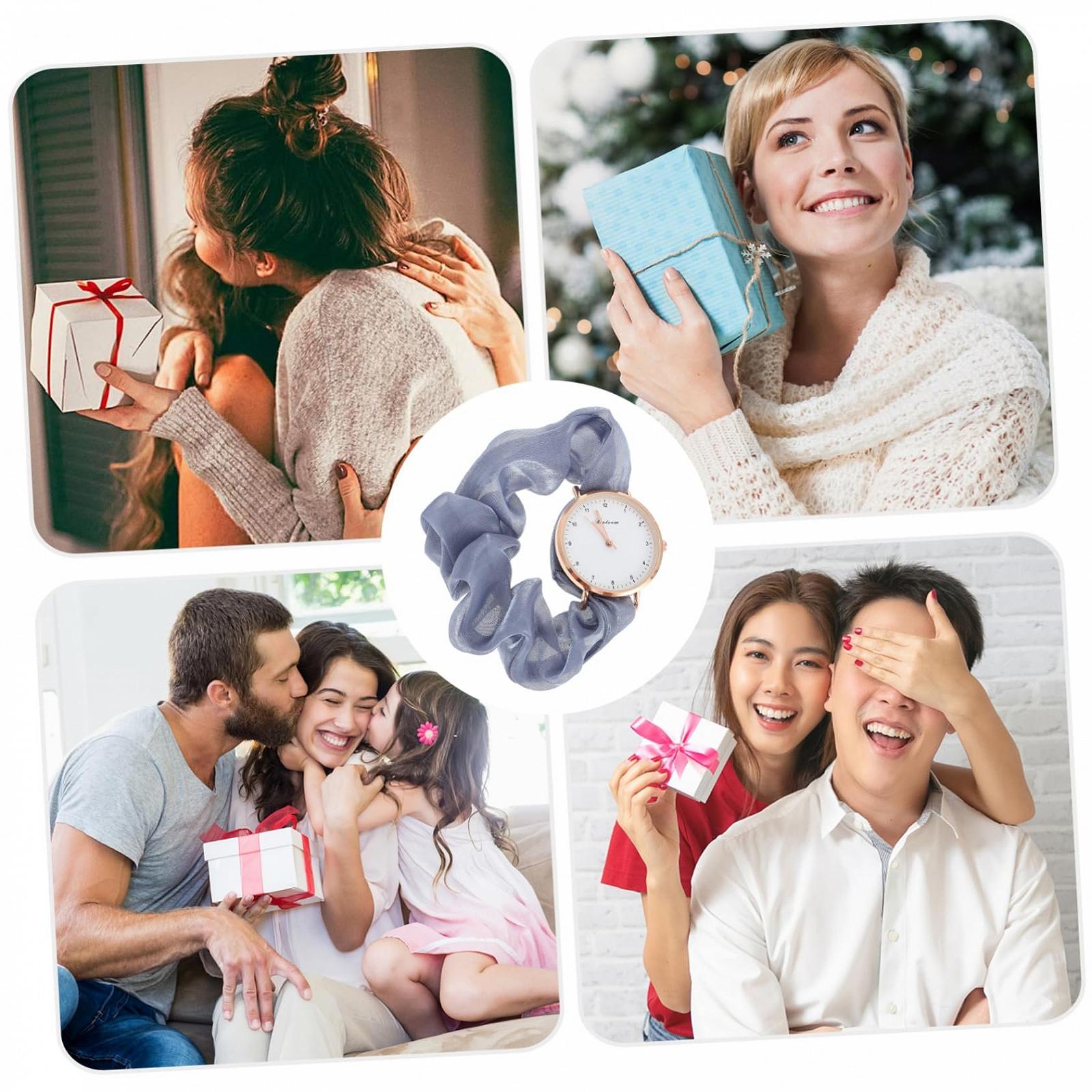 Кварцевые часы Healvian для студентов, женские, с тканевым ремешком, легкие и практичные для повседневного использования, фото №6