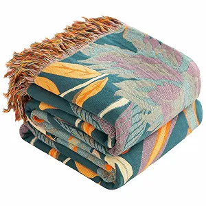 Покривало SE SOFTEXLY Boho 100% Бавовна - Велике двостороннє муслінове покривало - Фото 1