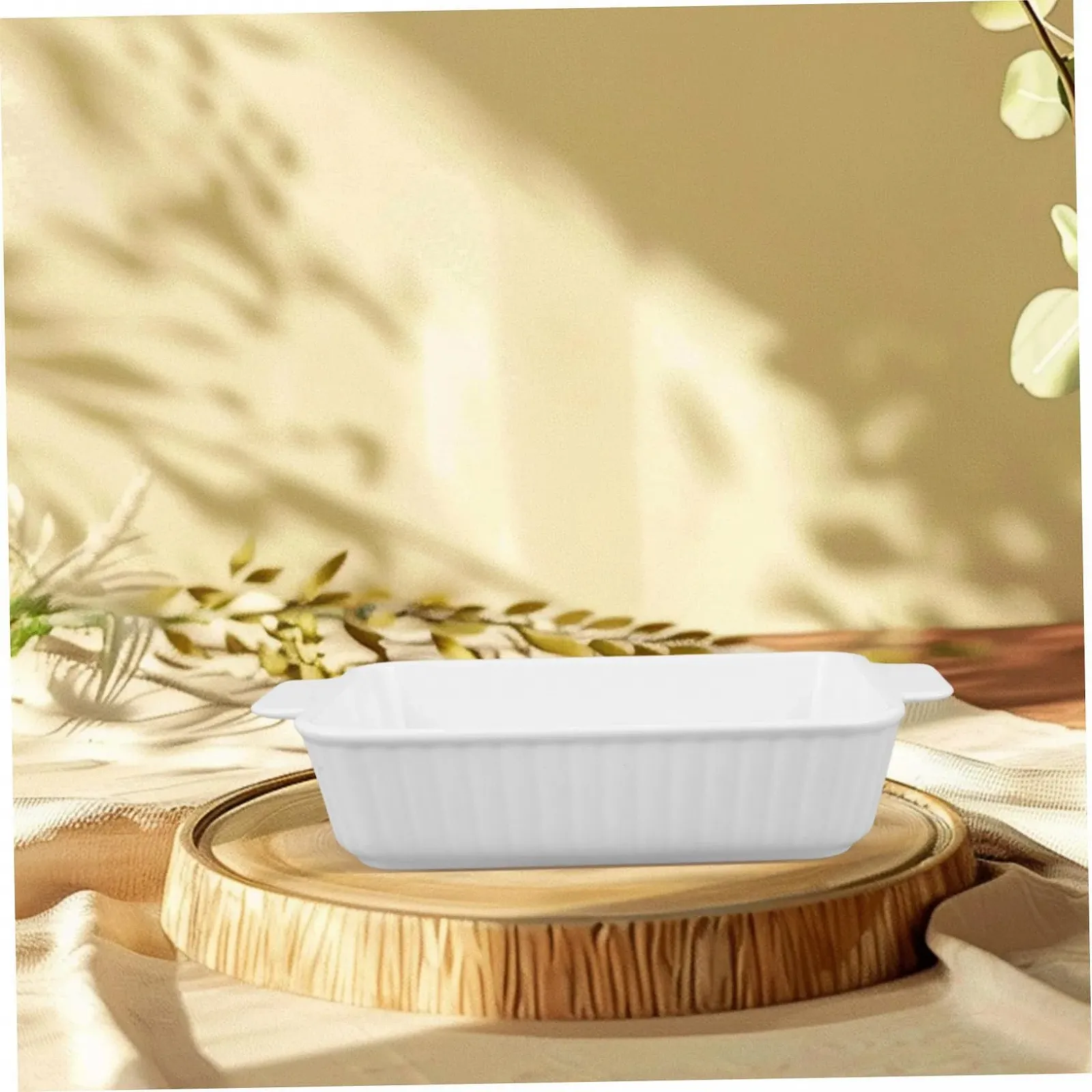 Форма для запекания Zerodeko керамическая с двумя ручками термостойкая, фото №4 Форма для запекания Zerodeko керамическая с двумя ручками термостойкая, фото №4