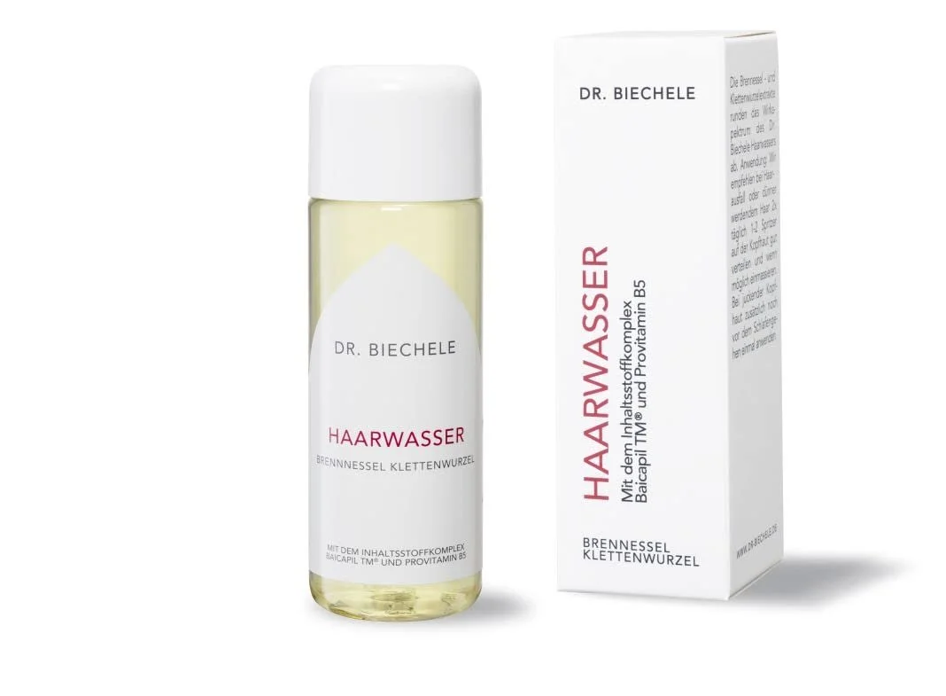 Вода для волосся Dr. Biechele з кропивою та коренем лопуха 150 мл, фото №1