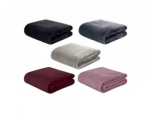 Покривало для дивану HomeRelax&Style XL Фланель Сірий колір, 150 x 200 см synthetic.ua - Фото 1