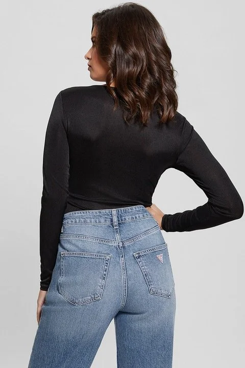 Жіночий топ Guess Jeans, Чорний, S, фото №2