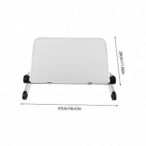 Підставка для ноутбука Homoyoyo Регульована з підйомом для столу та столика Портативна складана synthetic.ua - Фото 1