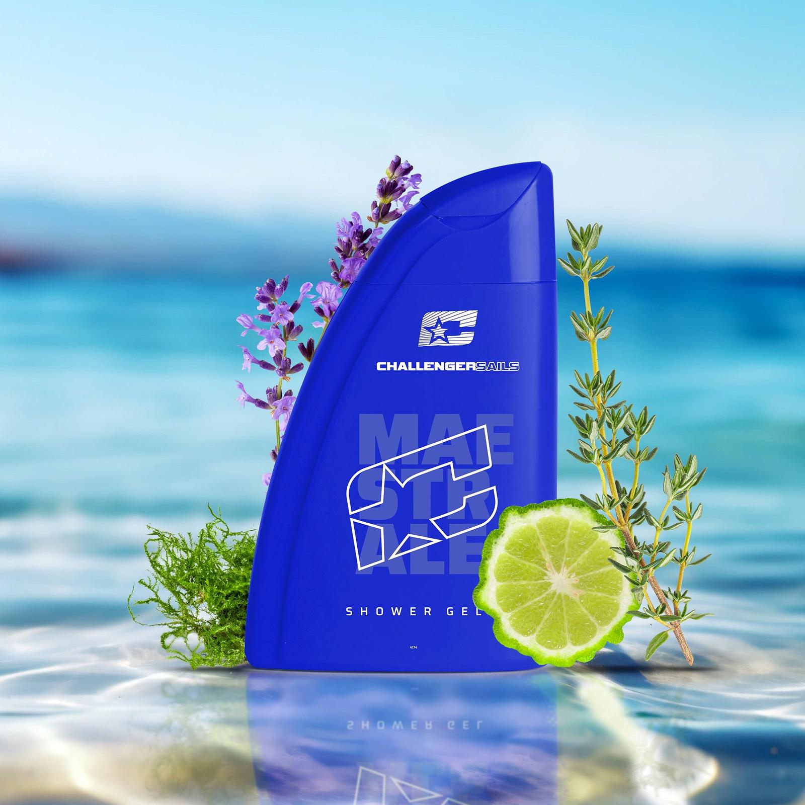 Гель для душа Challenger Sails Maestrale 300 мл, фото №2