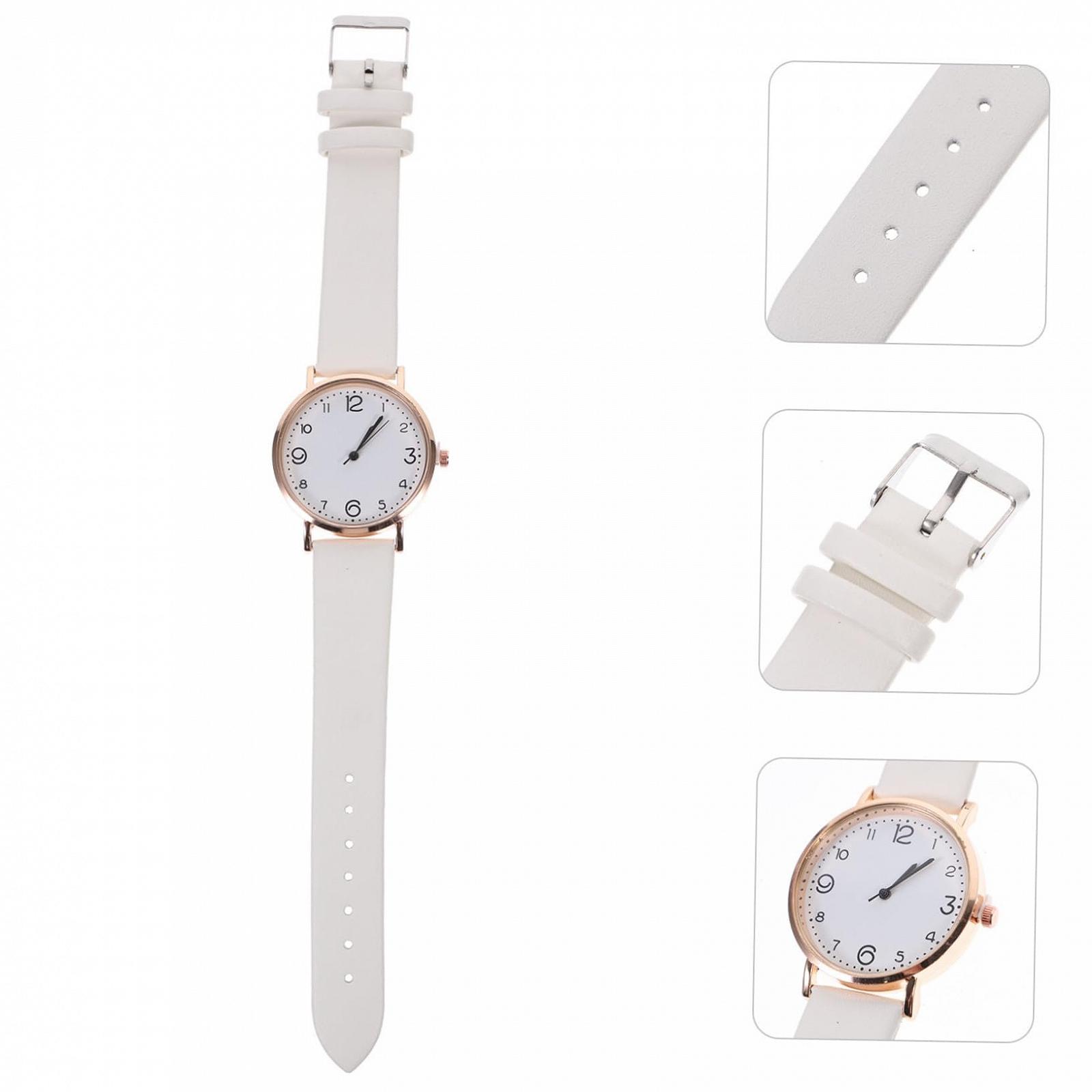 Годинник LIFKOME Жіночий Повсякденний Шкіряний Ремінець PU Класичний Дизайн, фото №9