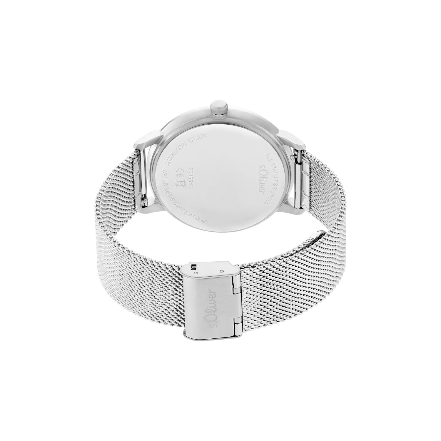Годинник s.Oliver Quartz 2036543 чоловічий сталевий "Срібло", фото №2