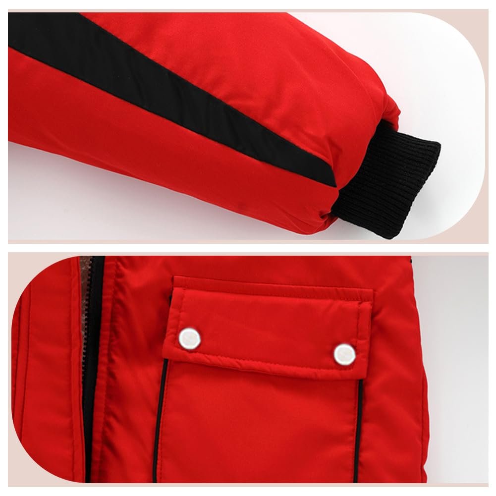 Зимова куртка L SERVER для хлопчиків, тепла вітрозахисна стьобана, фото №4 Зимова куртка L SERVER для хлопчиків, тепла вітрозахисна стьобана, фото №4