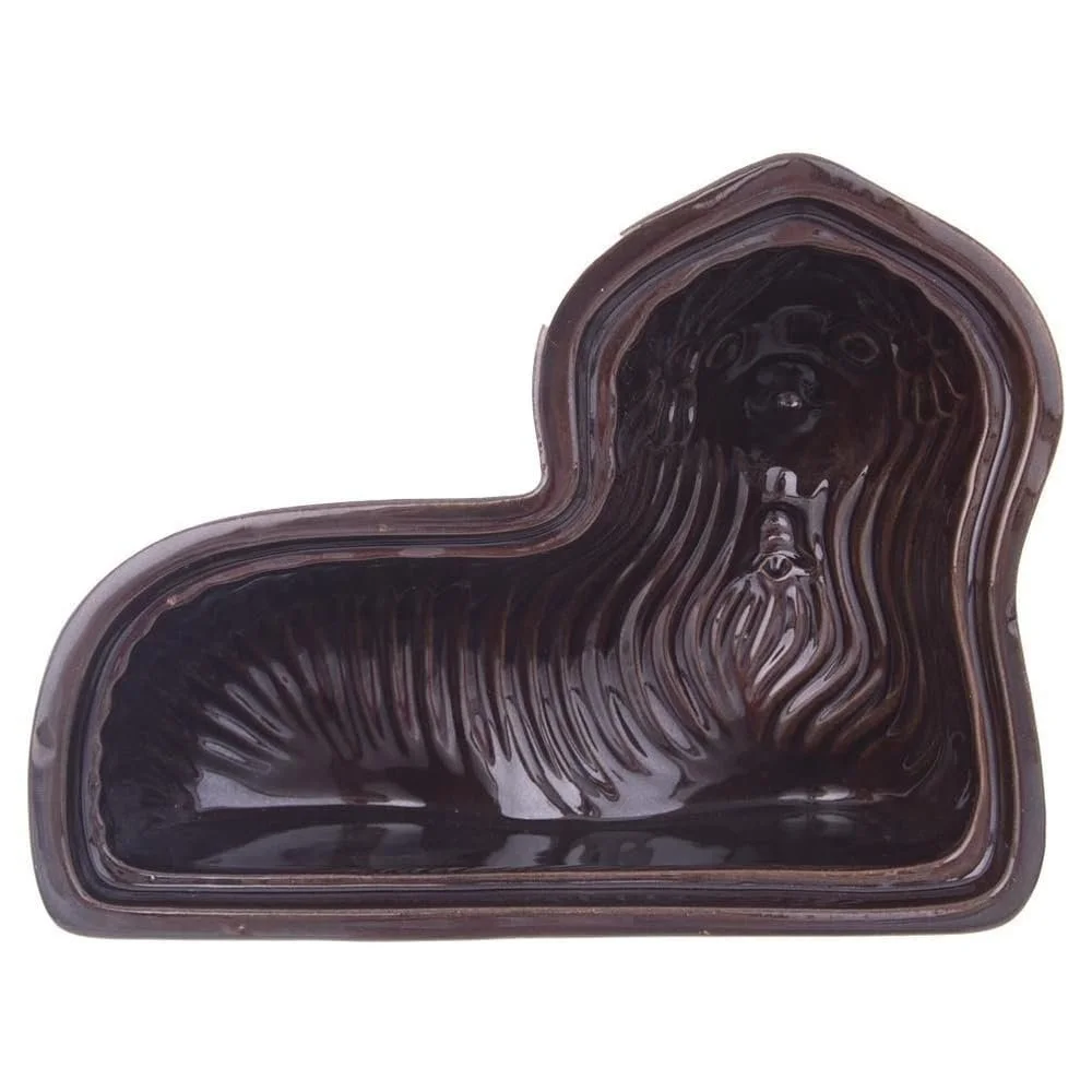 Форма для запекания orion group Пасхальный агнец керамическая 18 x 14 x 7 см коричневая, фото №2