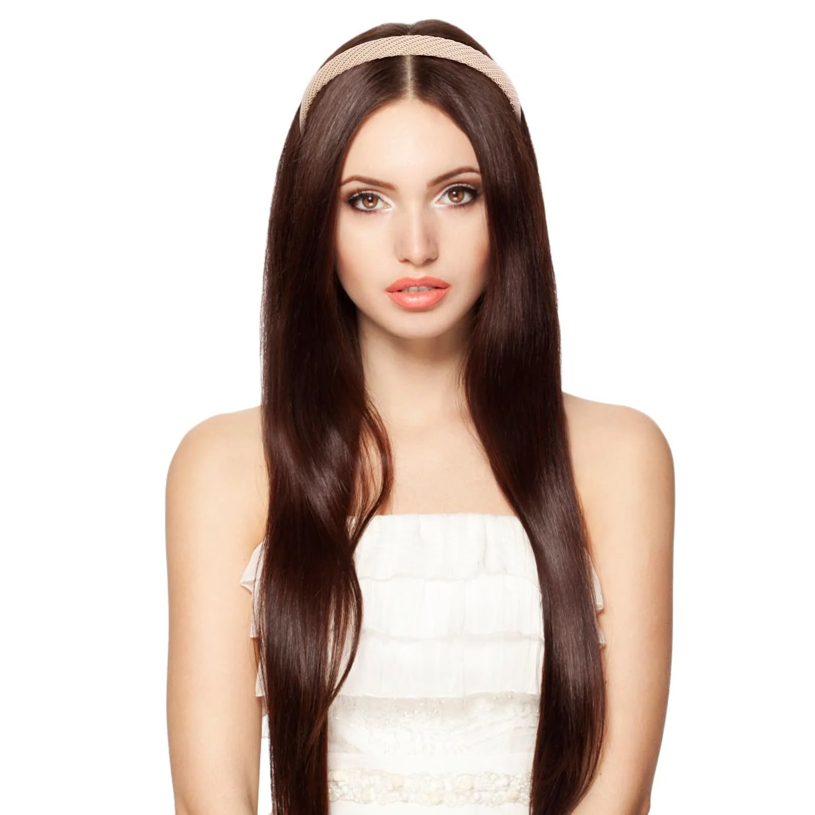 Набір плетених обручів на голову 4 шт, фото №7