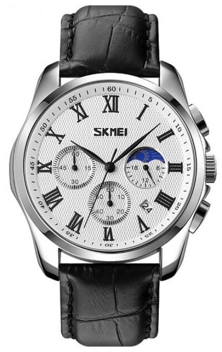 Годинник Skmei White Moon, фото №1