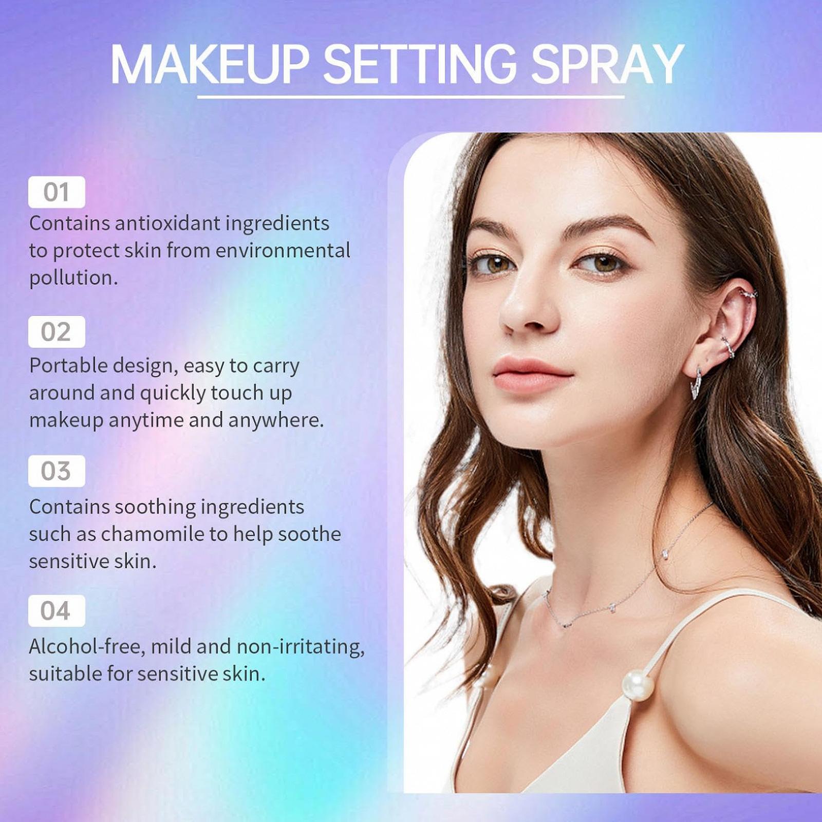 Спрей-фіксатор макіяжу Make-up Фінішний Стійкість 16 годин, фото №6