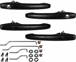 Ручки дверні зовнішні Евро 2109-15 Vortex кт 4шт 2109-6105-VX - Фото 1