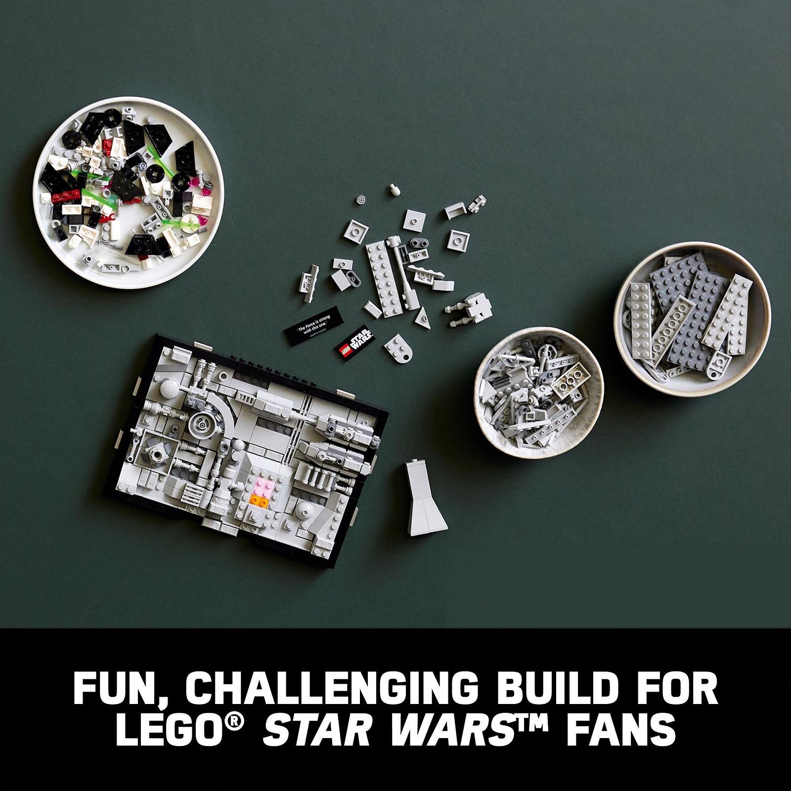 Конструктор LEGO Star Wars Diorama 75329 Death Star Trench Run для дорослих (665 деталей), фото №6