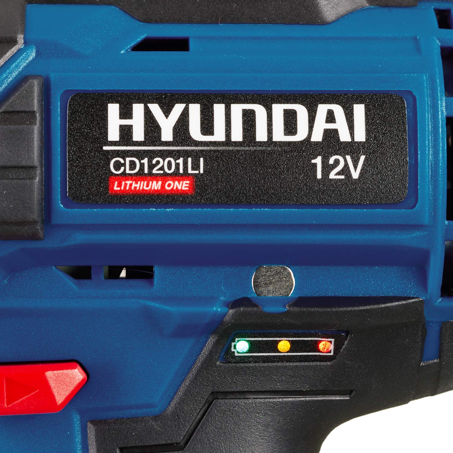 Шуруповерт HYUNDAI CD1201LI 12V Комплект Бездротовий Дриль В кейсі з 1х2.0 Аh акумулятором Швидкий зарядний Додаткові аксесуари, фото №6