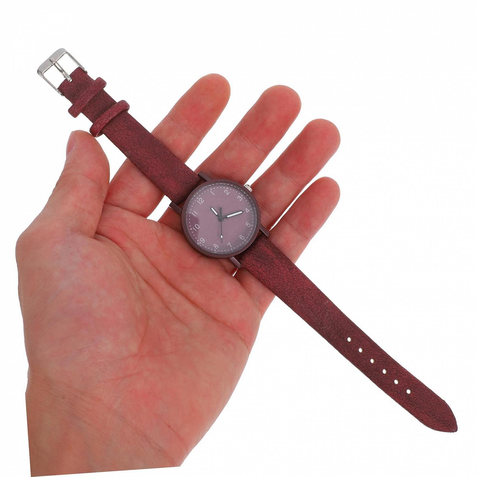 Женские наручные часы Healvian Modern, красные кварцевые часы для студенток и женщин, простые часы для подарка на день рождения с точным отображением времени, фото №9 Женские наручные часы Healvian Modern, красные кварцевые часы для студенток и женщин, простые часы для подарка на день рождения с точным отображением времени, фото №9