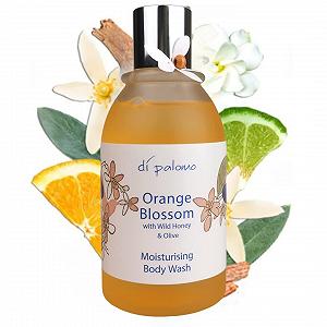 Гель для душу Di Palomo Orange Blossom with Wild Honey & Olive 250 мл - Фото 1