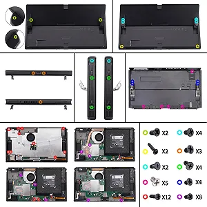 Набір викруток eXtremeRate 16 в 1 для NS Switch Joy Con/Switch OLED Joycon Console synthetic.ua - Фото 1