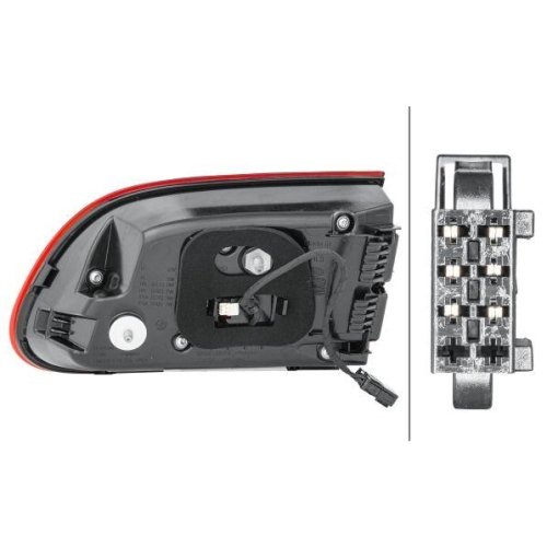 Задний фонарь HELLA 2SD 011 500-151 для PORSCHE, левый, фото №2