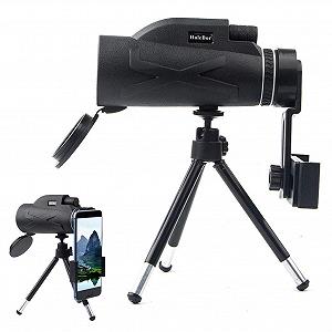 Монокуляр KOKIN Zoom 80 x 100 HD Водонепроницаемый Ударопрочный Противотуманный с Держателем для Телефона и Триподом - Фото 1