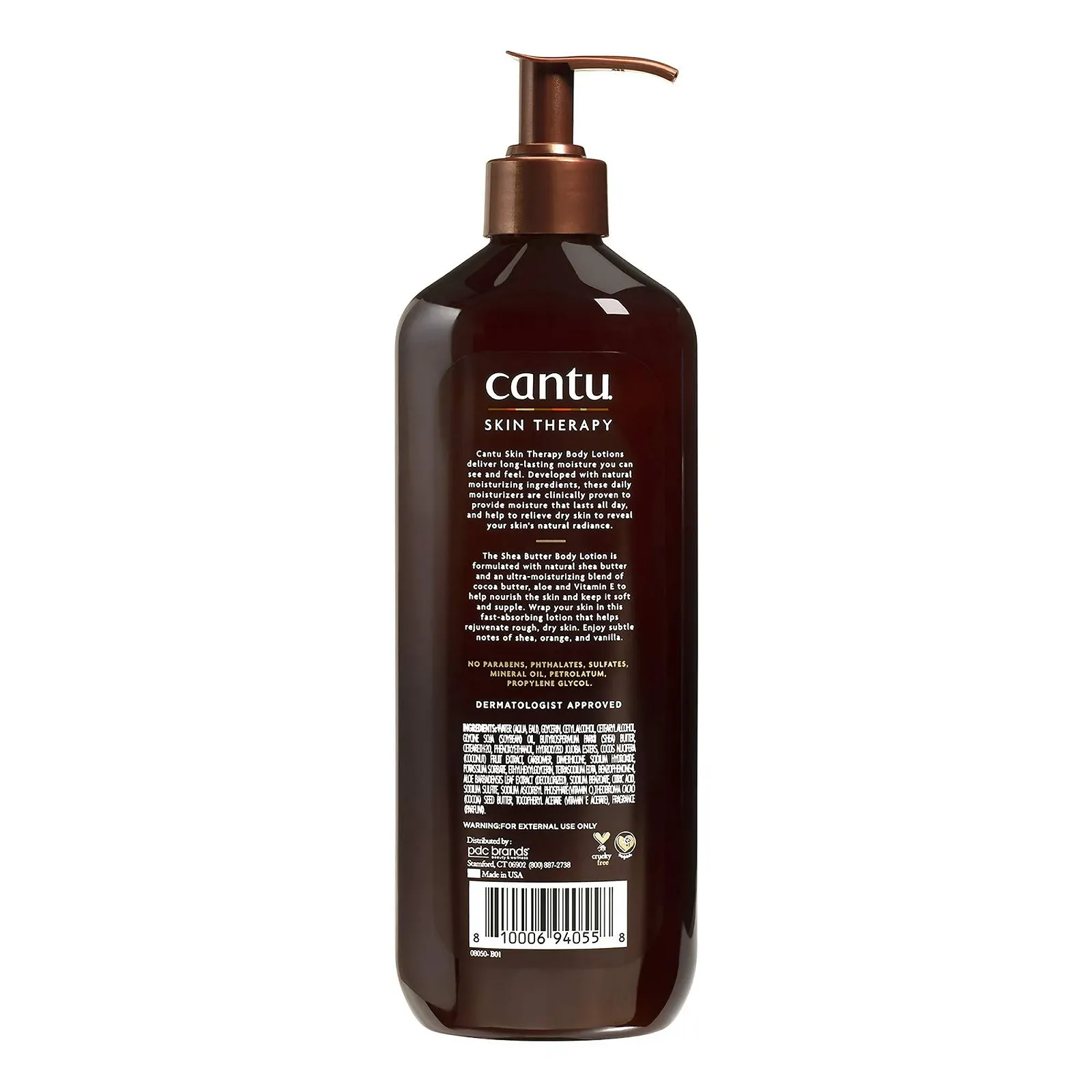 Лосьйон для тіла CANTU Skincare Shea Butter Nourishing 473 мл, фото №3