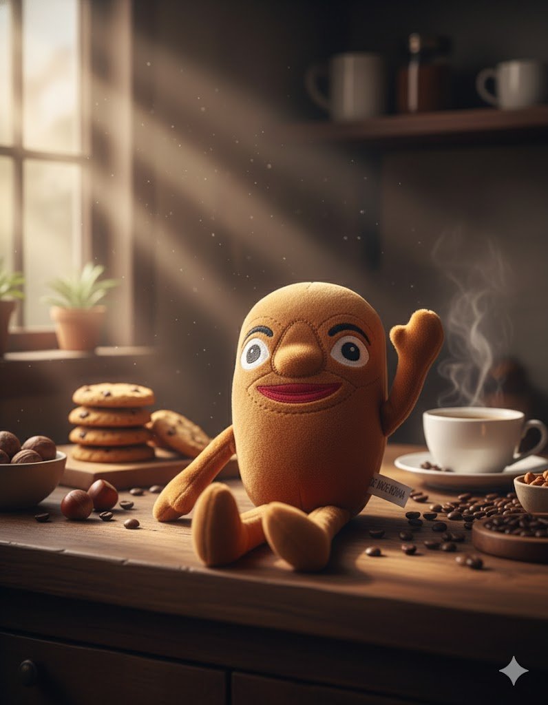 М'яка іграшка-брелок Tung Tung Sahur Italian Brainrot для дітей 19 см, фото №1