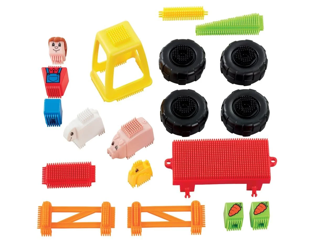 Строительный набор Ферма Stickle Bricks, фото №2 Строительный набор Ферма Stickle Bricks, фото №2