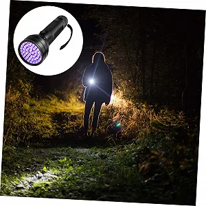 Ультрафіолетовий ліхтарик LED Портативний для перевірки металу Контроль безпеки Антипідробка synthetic.ua - Фото 1