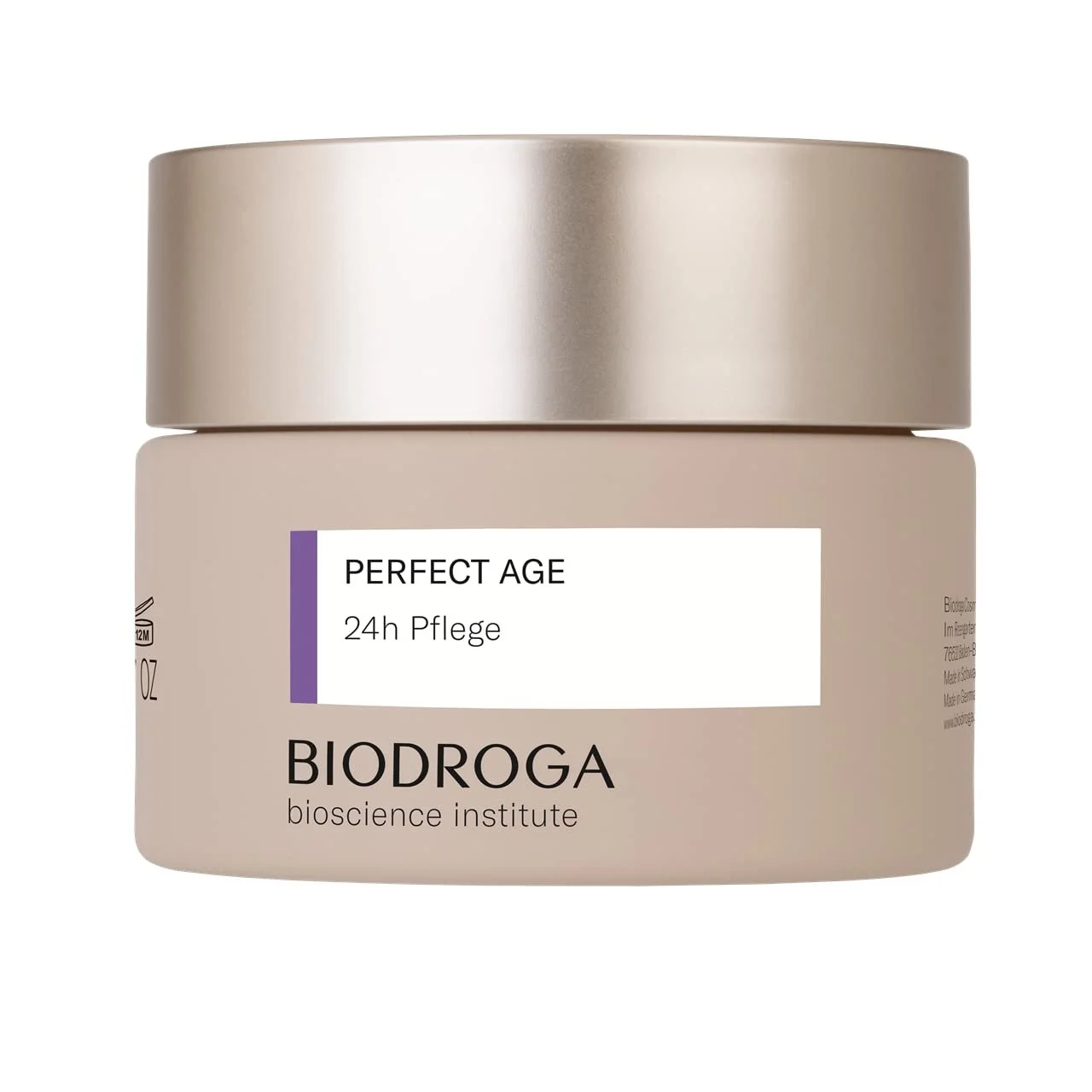 Крем для обличчя Biodroga Perfect Age Bioscience Institute Firming Anti-Ageing 24h Care зволожувальний проти зморшок веганський 50 мл, фото №1