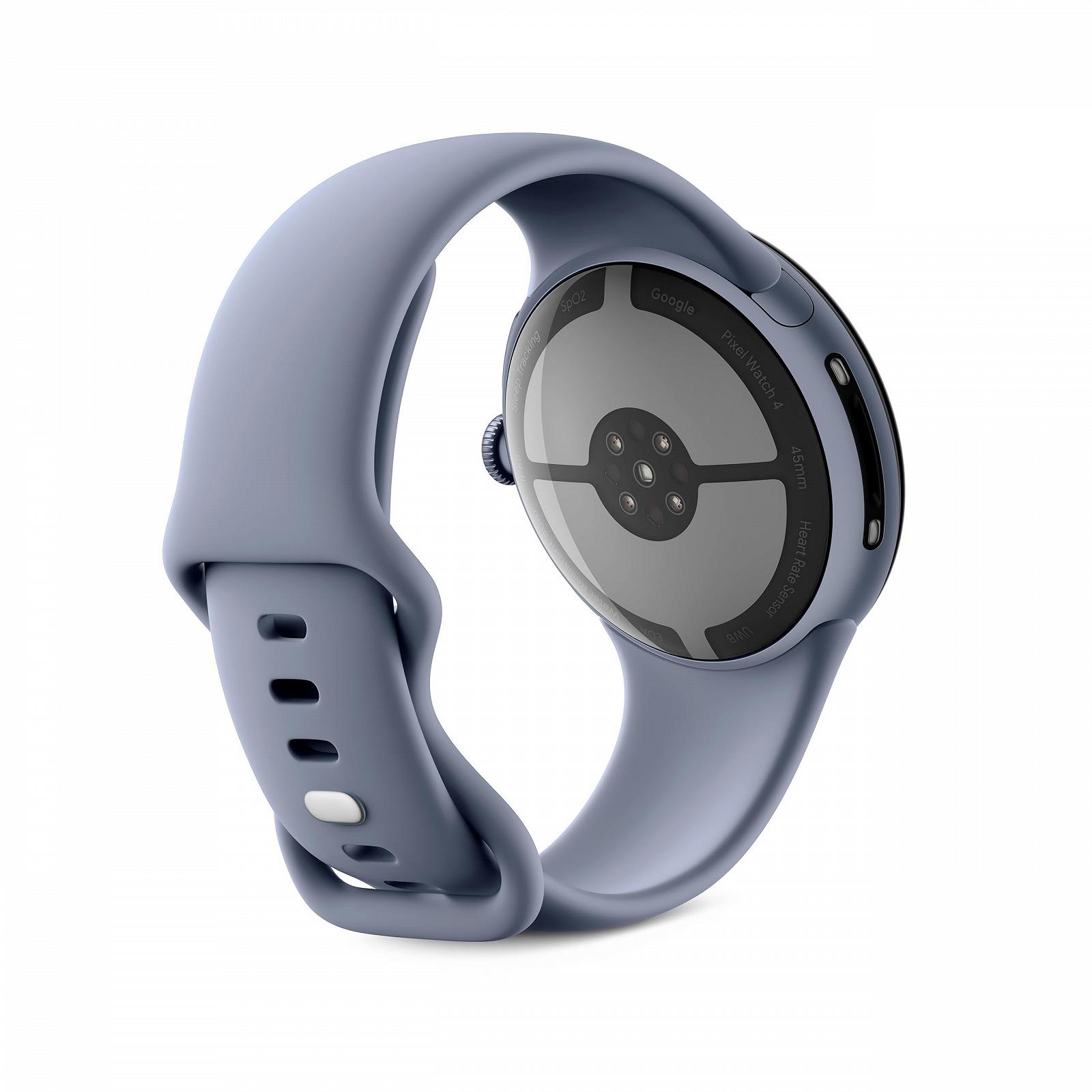 Смарт-часы Google Pixel Watch 4 (45мм) Satin Moonstone Aluminium Case с Moonstone Sports Band WiFi, фото №4