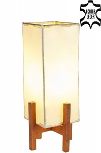 Настільна лампа Marrakesch Orient & Mediterran Interior Janka Шкіра Темно-коричневий synthetic.ua - Фото 1