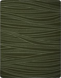 Покривало Villeroy & Boch Willow Зелений оливковий 150 x 200 см - Фото 1