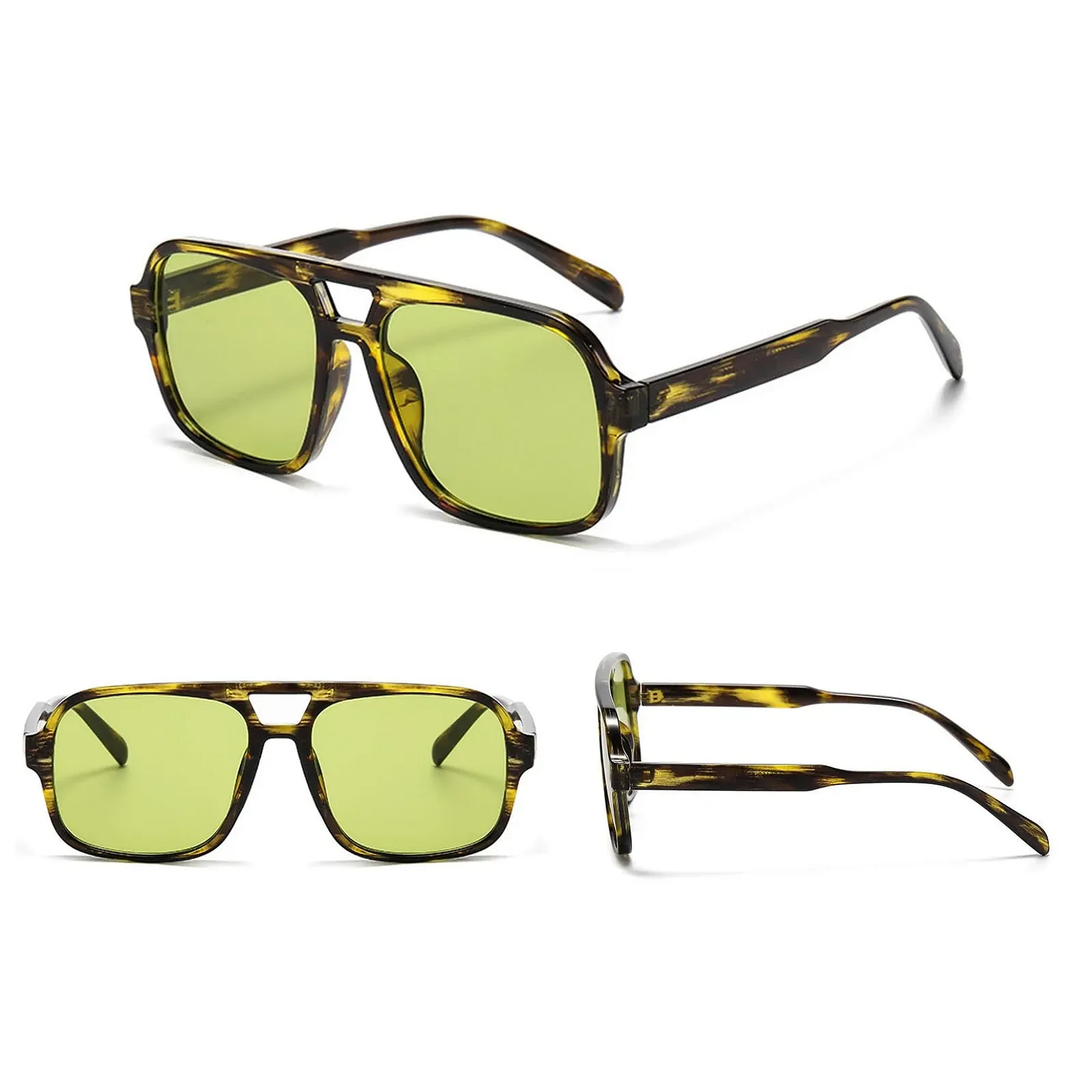 Сонцезахисні окуляри JCTAIFOO Ретро Класичні 70-ті Вінтажні Прямокутні Oversized Квадратні, фото №1 Сонцезахисні окуляри JCTAIFOO Ретро Класичні 70-ті Вінтажні Прямокутні Oversized Квадратні, фото №1