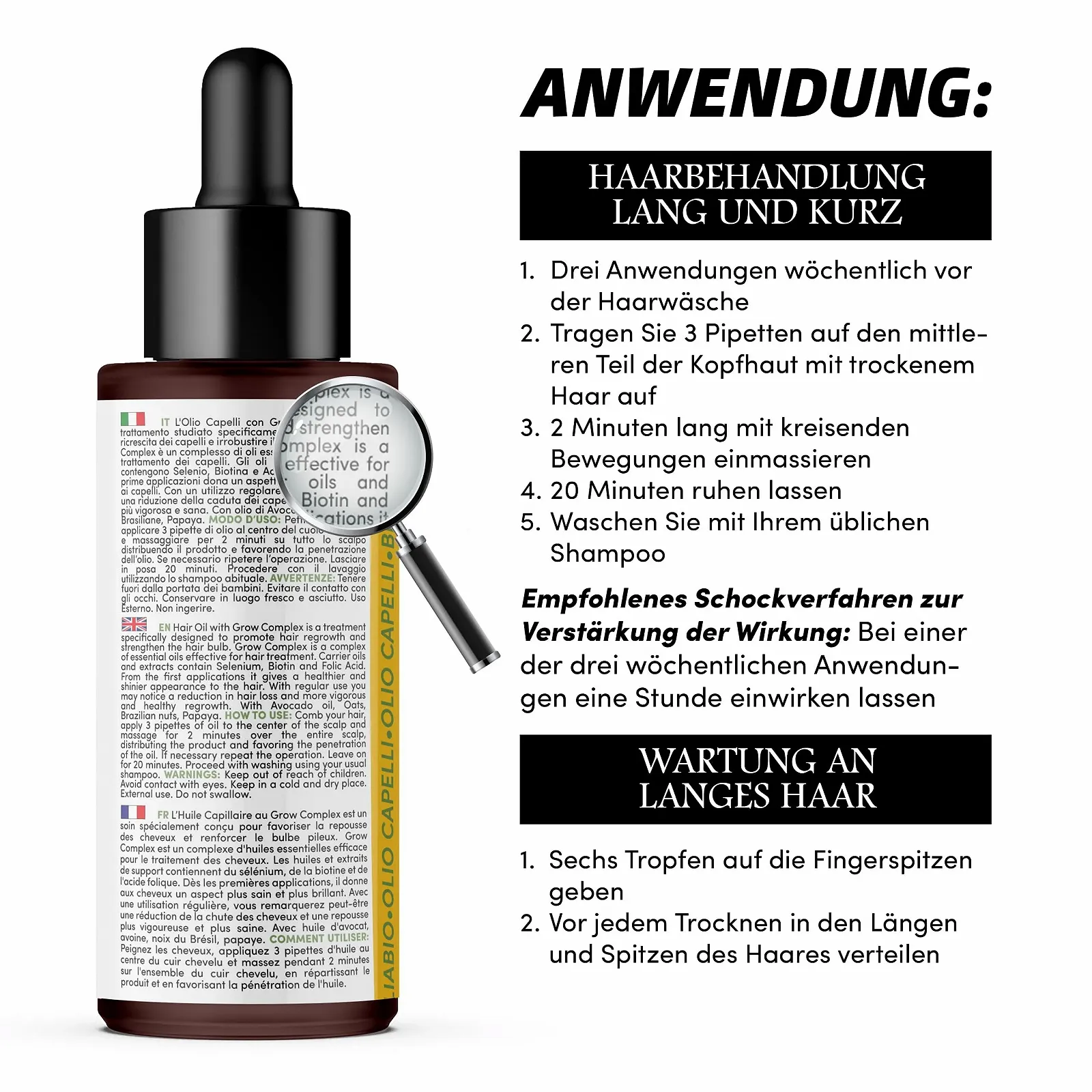 Олія для волосся Rosemary Healthy and Strong 100 мл, сприяє росту та зміцнює коріння волосся, фото №5