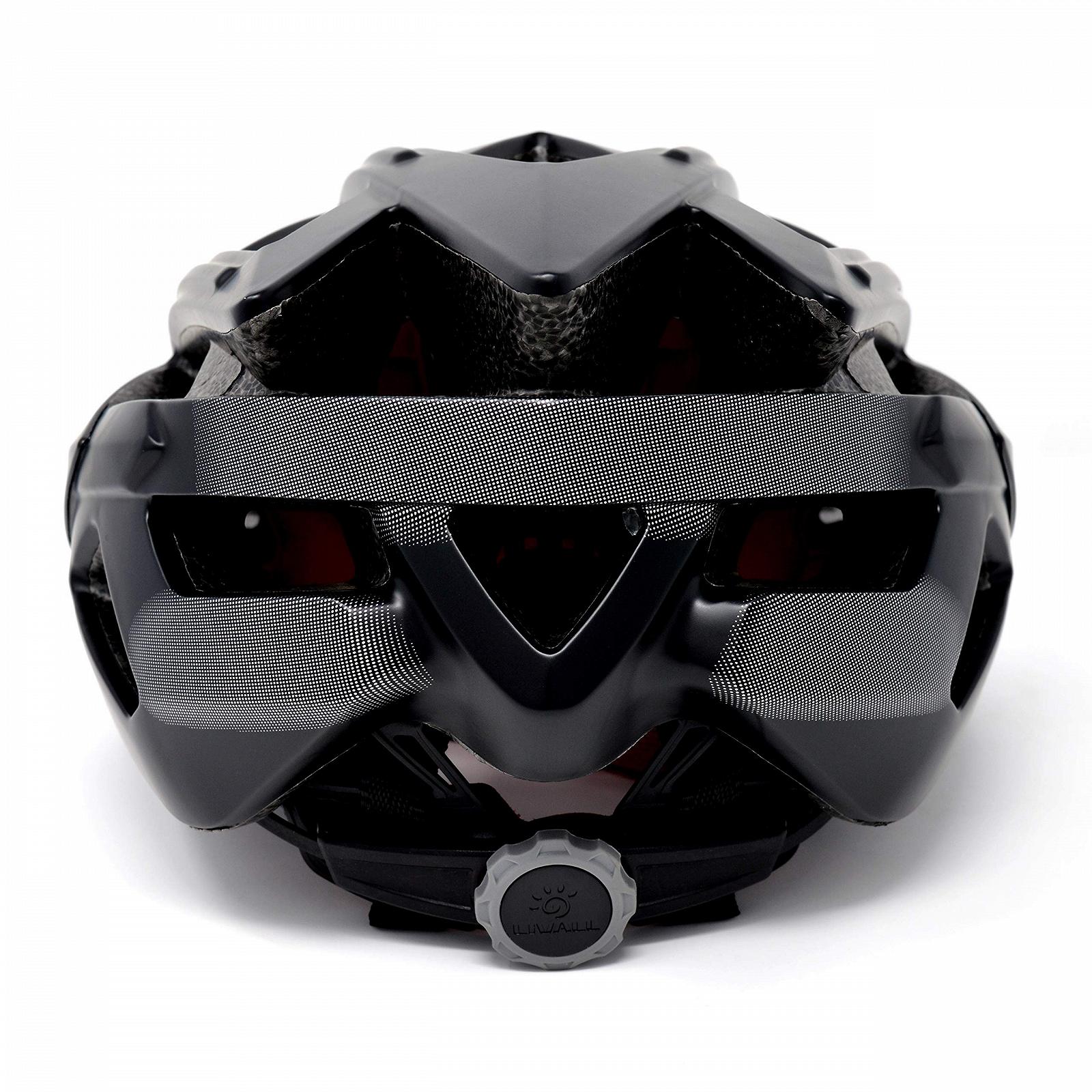 Шолом Livall BH60SEPLUS 2018 Велосипедний Смарт Bluetooth з бездротовим пультом на кермі - Чорний, фото №9