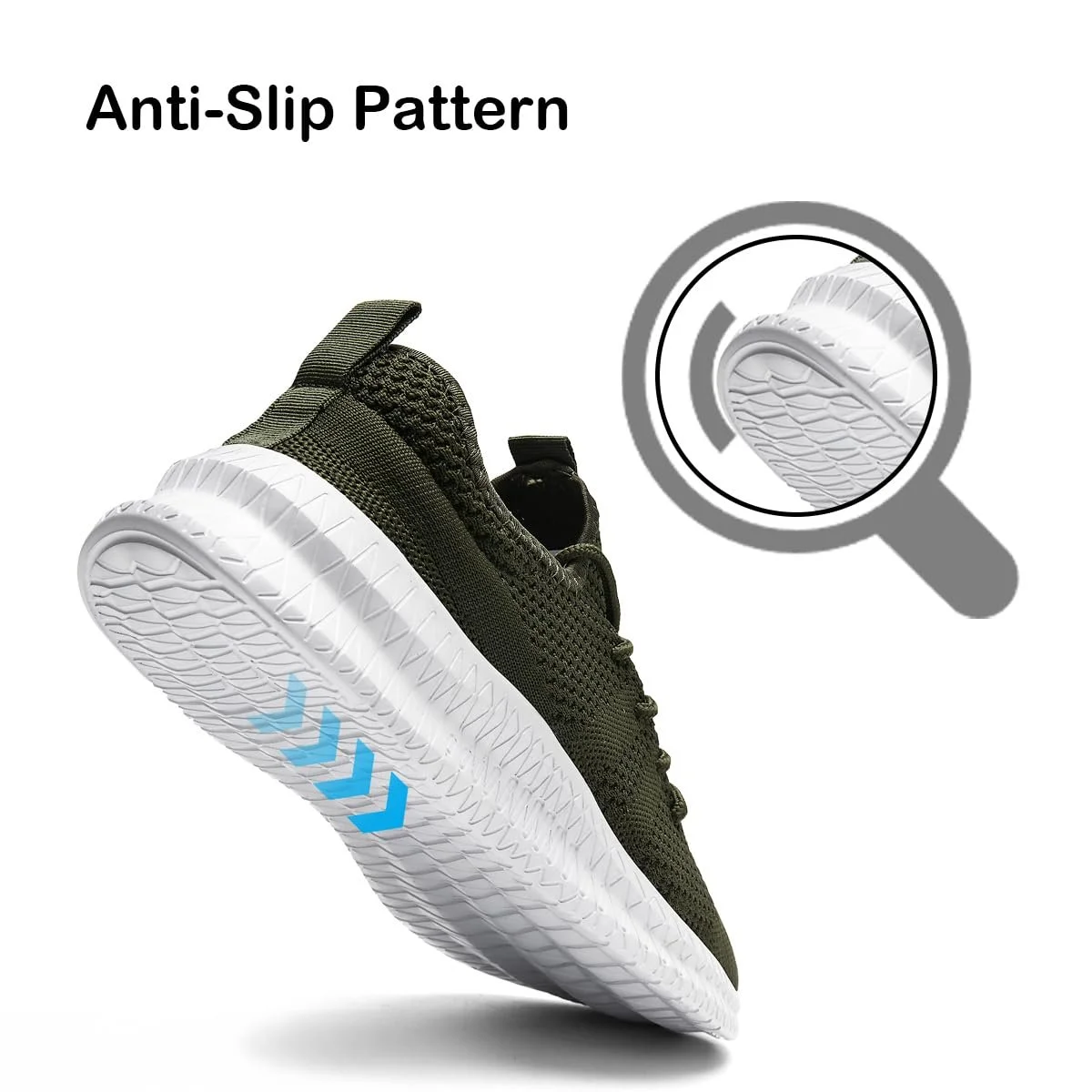 Кроссовки VGPSFN Мужские для бега, ходьбы, тенниса, спорта, тренажерного зала, повседневные, удобные, легкие, нескользящие, дышащие, модные, для тренировок, фото №3