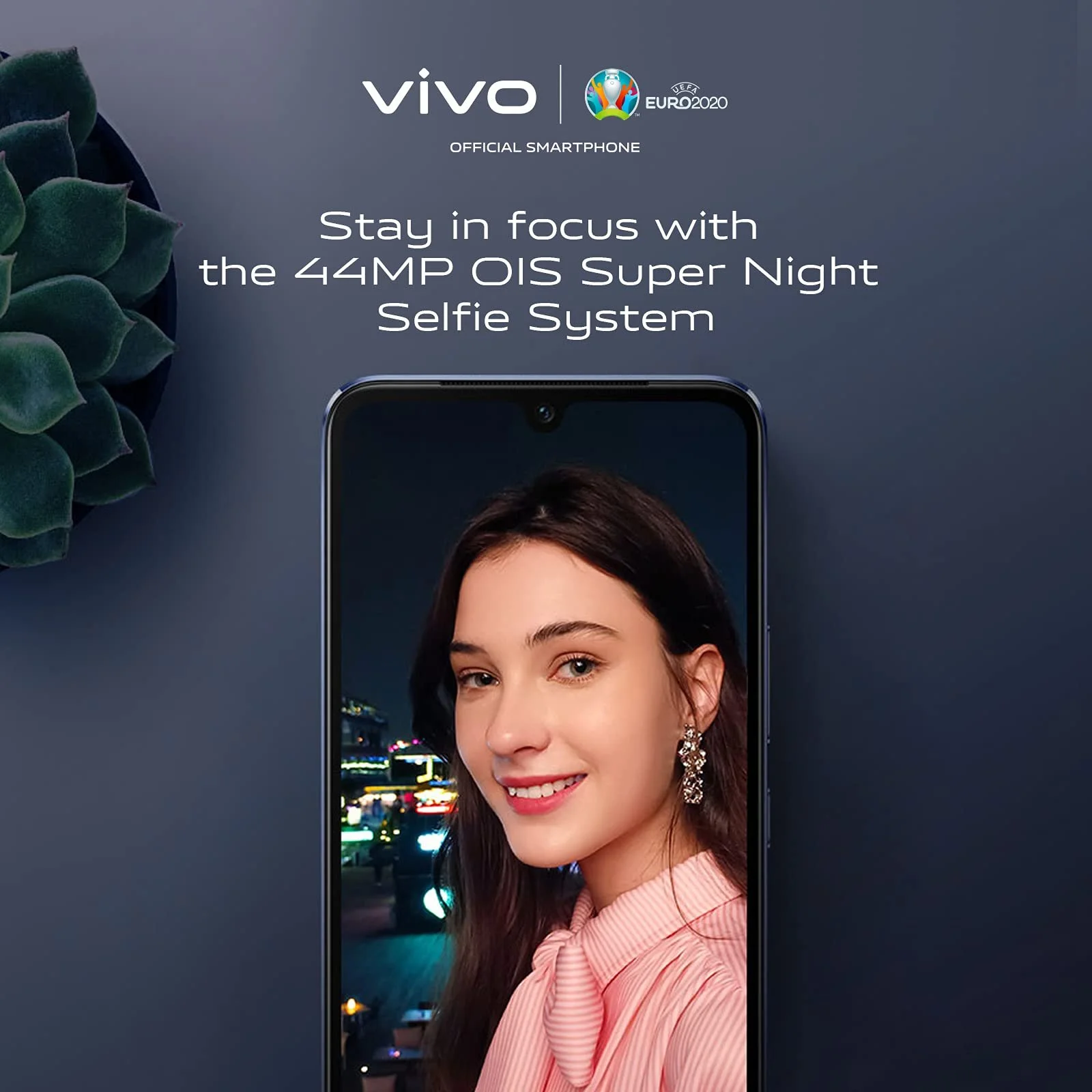 Смартфон VIVO V21 5G 6.44 дюйма 8GB 128GB Dual SIM Dusk Blue, фото №2