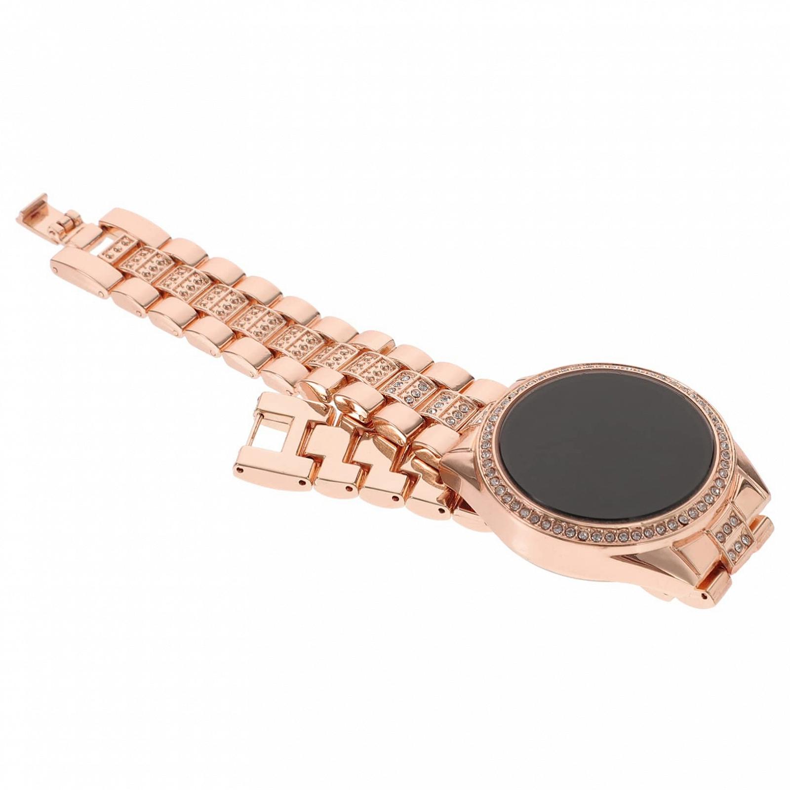 Годинник-браслет OATIPHO Жіночий Чорний, Рожевий, фото №1