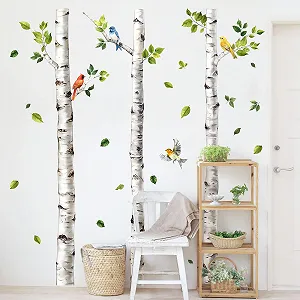 Наклейка на стіну Supzone Берези 174 см synthetic.ua - Фото 1