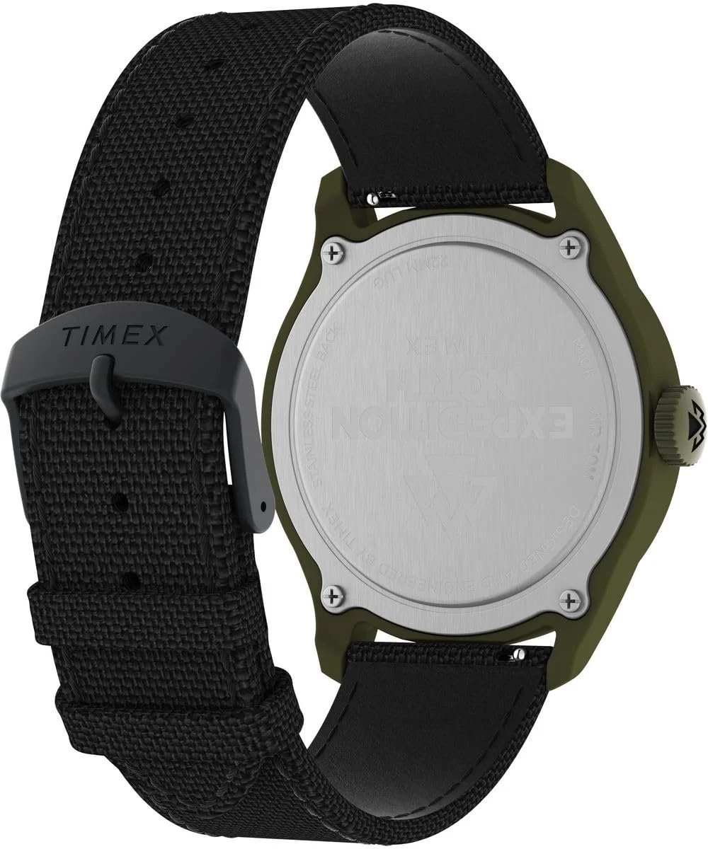 Мужские Аналоговые Часы Timex Traprock Черный Ремешок, фото №3 Мужские Аналоговые Часы Timex Traprock Черный Ремешок, фото №3