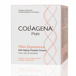 Денний крем COLLAGENA Pure Face з Linefill та Gatuline Expression антивіковий зміцнювальний зволожувальний 50 мл - Фото 1