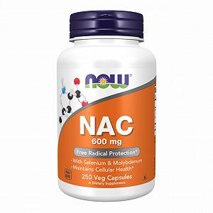 Nac-Acetyl Cysteine 600mg 250 vcaps - Фото 1
